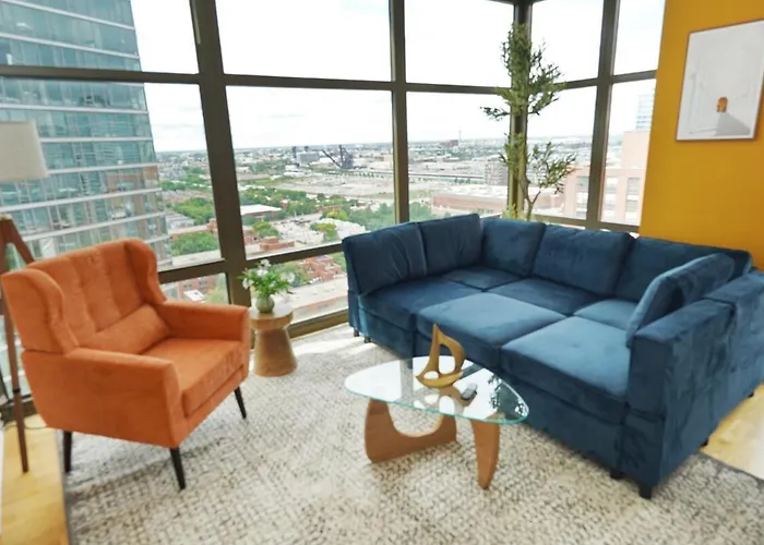 Luxury 21st Floor Skyline Views Near Grant Park Apartamento