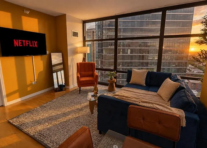 Luxury 21st Floor Skyline Views Near Grant Park Apartamento Chicago