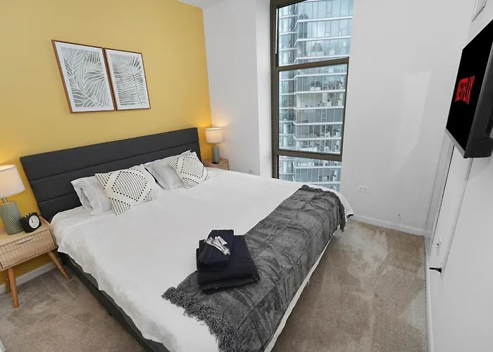 Apartamento Luxury 21st Floor Skyline Views Near Grant Park