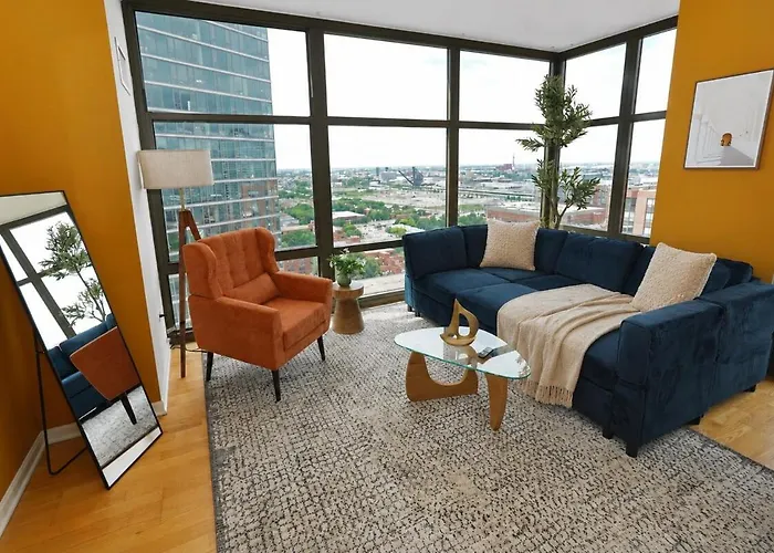 Luxury 21st Floor Skyline Views Near Grant Park Apartamento *